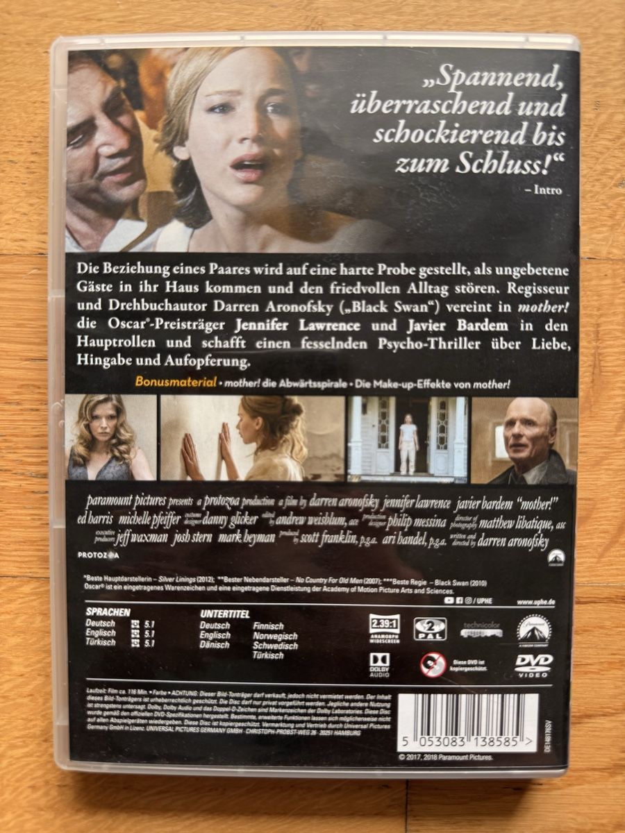 Alle DVDs: mother - DVD – Gebraucht aus Kölliken von nerdorado 1