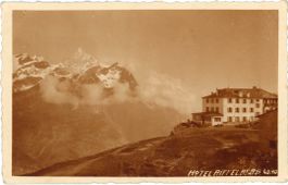 Zermatt   VS  -   RIFFELALP - Hôtel       um 1921