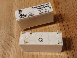 5 Stk LP-Relais stehend V23061B1006A401 /1-1393223 von Tyco