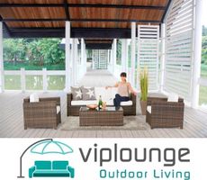 Rattanlounge - Rattansofa - Gartenmöbel