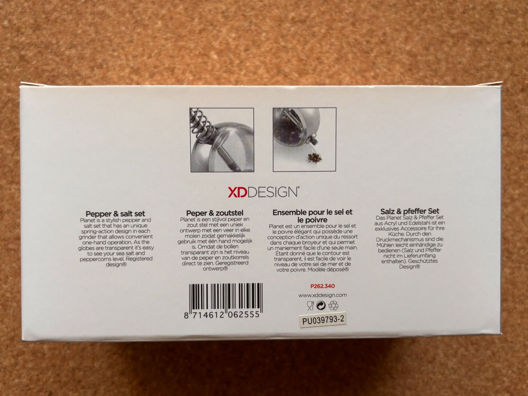 Küchengeräte: XD Design Planet Salz & Pfeffer Set – Neu (gemäss Beschreibung) aus Binningen von samorga21 1