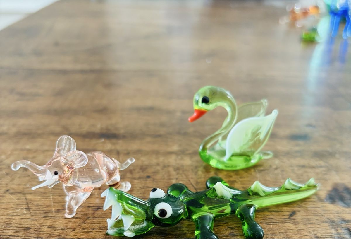 Murano Statuette: Glasfigurensammlung Murano Tiere – Nuovo (secondo la descrizione) da Zürich venduto da linda91 2