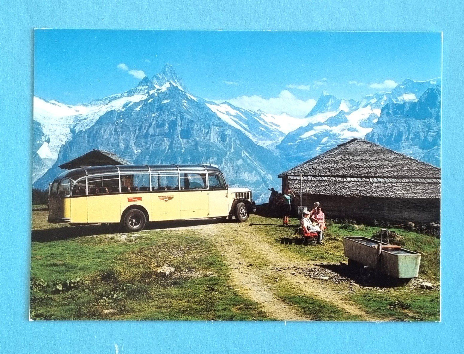 Ansichtskarten: Grindelwald - Bussalp (BE) – Gebraucht aus Rothrist von RROENK