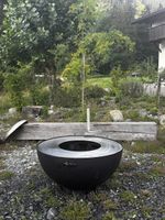 Feu & Jardin Grillstelle - Ring Chromstahl 5mm - D 100cm