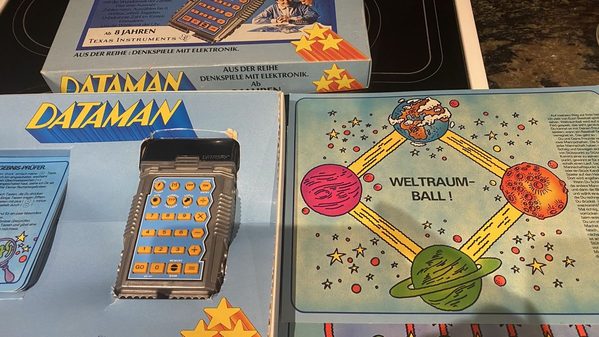 Spiele: Dataman Rechenspiel von Texas instrument – Gebraucht aus Bülach von Farmerpower7