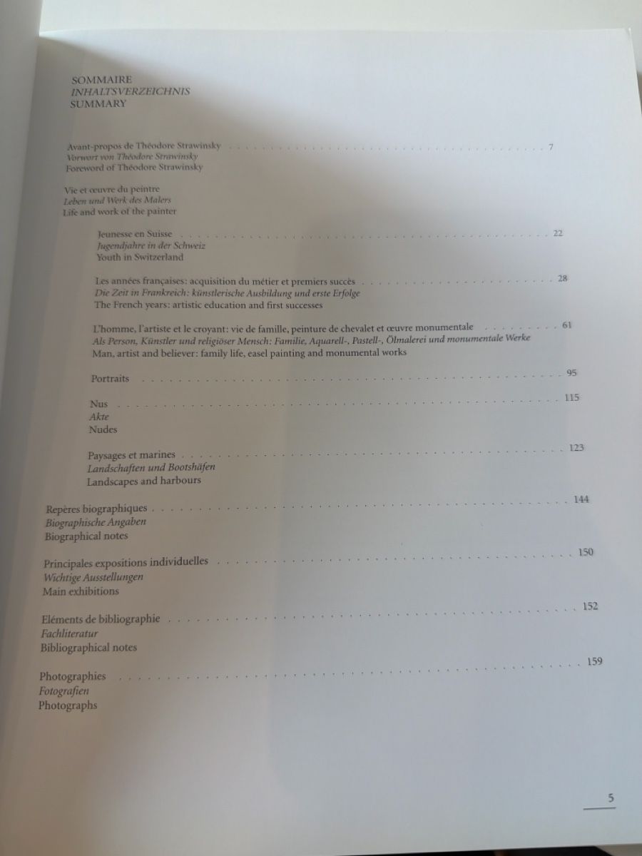 Libri: Théodore Strawinsky – Nuovo (secondo la descrizione) da Genève venduto da ary_c8tx 1