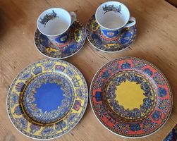 Bopla Kaffeetassen mit Unterteller und 2 Dessertteller