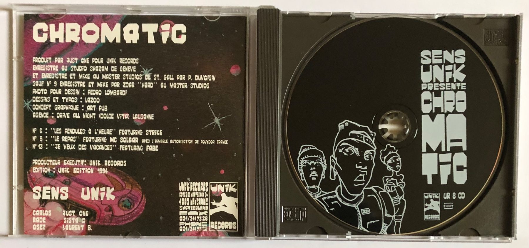 CD: SENS UNIK - CHROMATIC – Usato da Poliez-Pittet venduto da Newtown-Records 2