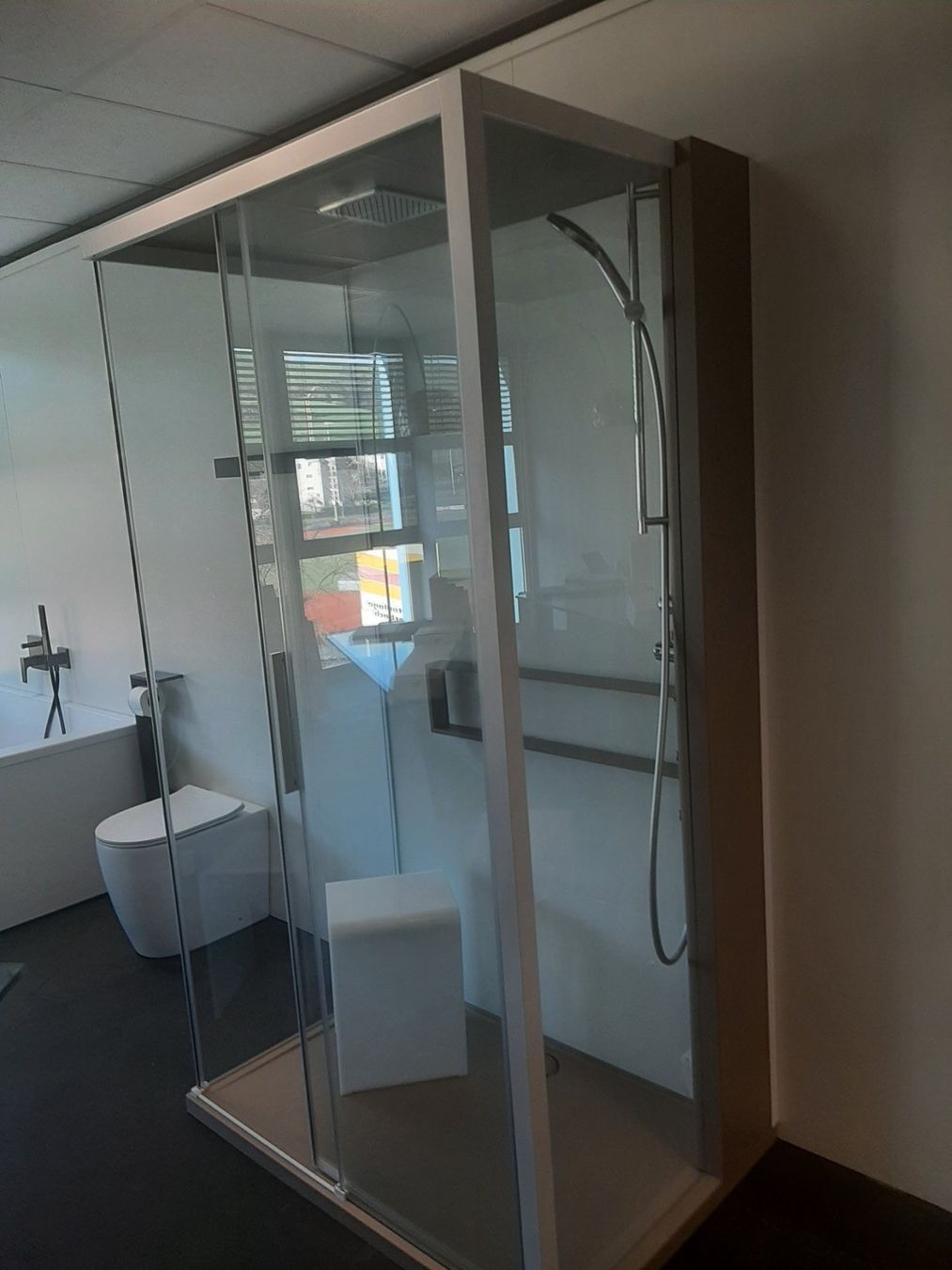 Docce: Last Minute Preis / Dampfdusche Glax 120 x 80 cm – Nuovo e nell'imballaggio originale da Küssnacht am Rigi venduto da domusinterior