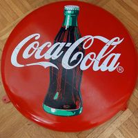 Altes Coca Cola Metallschild