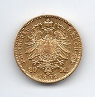 (2067) DE, 20 Mark 1872, Mecklenburg Schwerin