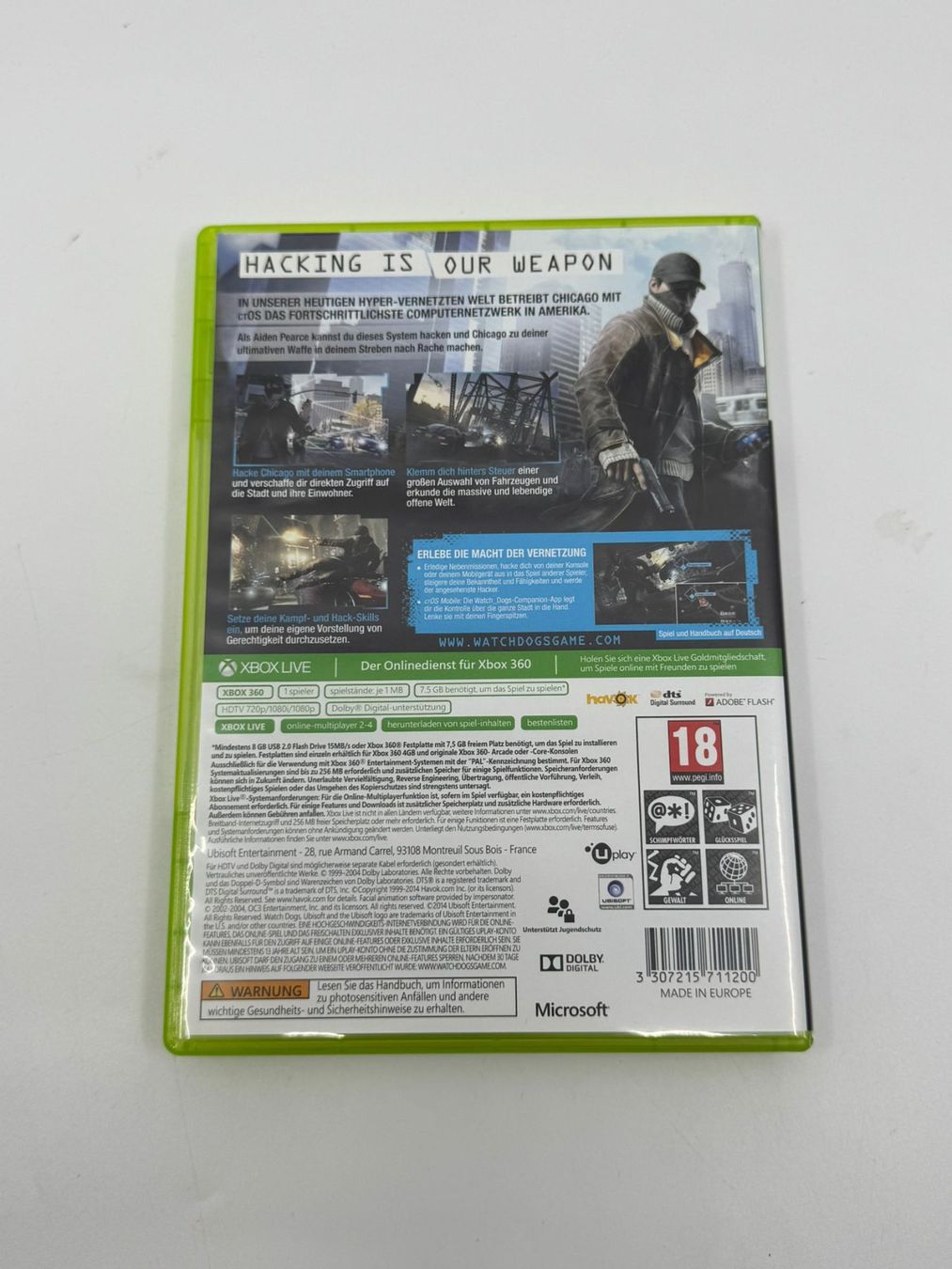 Giochi: Watch Dogs (XBOX 360) – Usato da Herisau venduto da Seyashop1 2