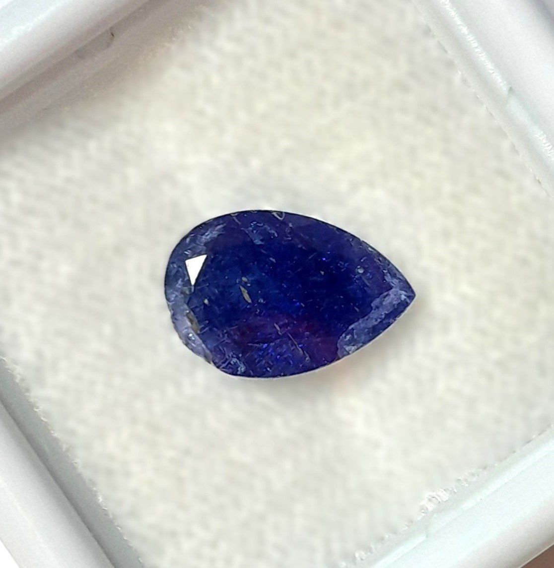 Pietre preziose: 1x Tanzanite poire 2.17 ct - Valeur 252.- Fr. – Nuovo (secondo la descrizione) da Grimisuat venduto da Valgem 2