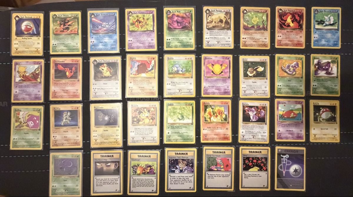 Pokémon Sammelbilder & Trading cards: Pokemon Team Rocket Cards/Sets - ENG – Gebraucht aus Monte Carasso von SMKT