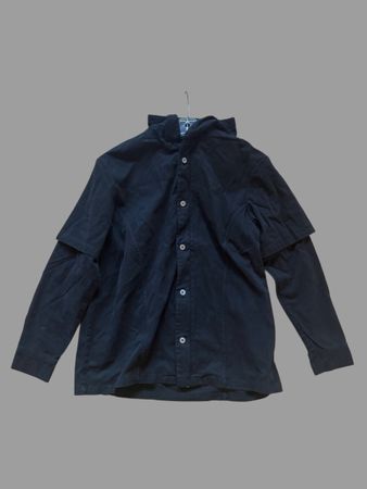 Neu Han Kjobenhavn Black Denim Hoodie