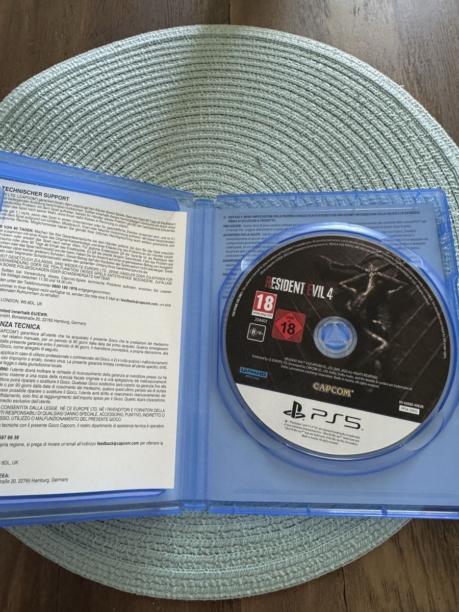 Giochi: Resident Evil 4 PS5 Spiel  – Usato da Oberkirch LU venduto da Dom-Som 1