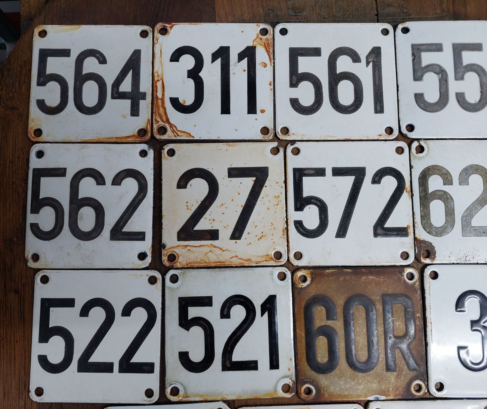 SBB/CFF/FFS Insegne: Eisenbahn Emailschilder Sammlung - 19 Stk. – Usato da Siblingen venduto da rantiques 2