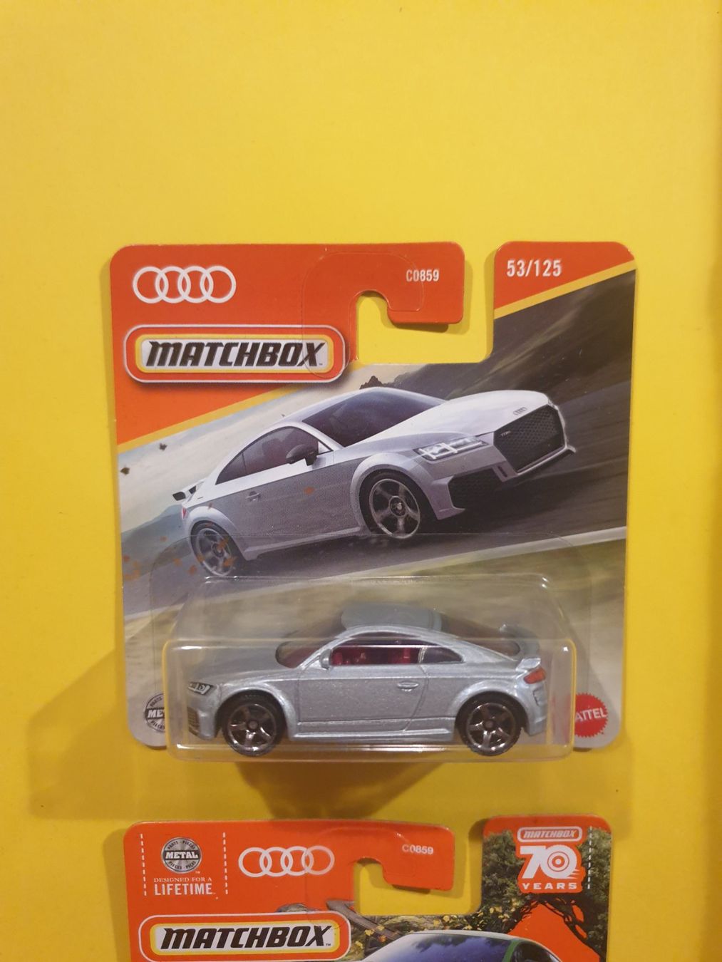 Matchbox Voitures modèles: 2 x Matchbox 2019 AUDI TT-RS COUPÉ – Neuf avec emballage d'origine à Oftringen par Rotor 5