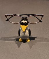 Brillenhalter Pinguin, lustiger Hingucker! Wie neu!