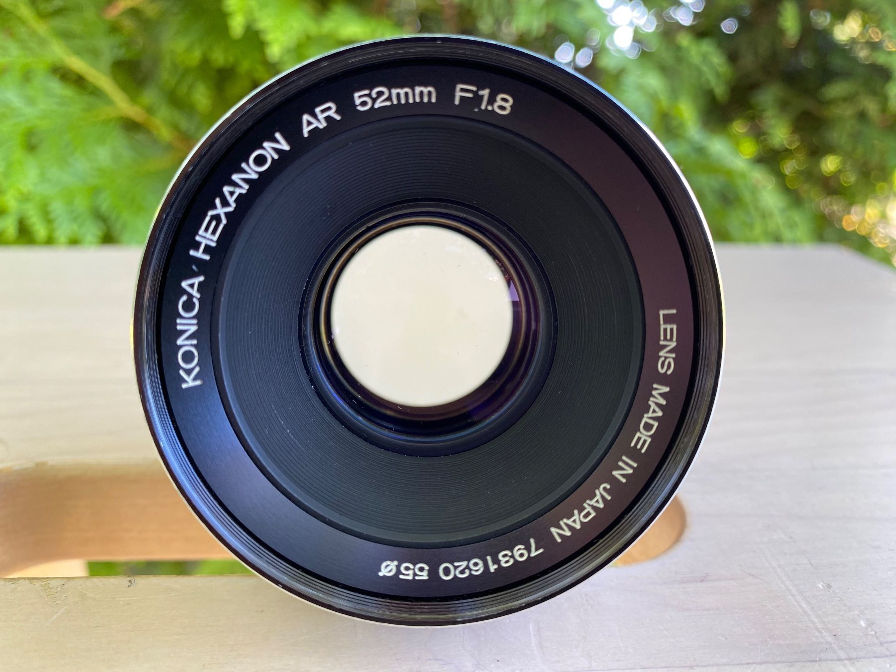 Konica Obiettivi: Konica Hexanon AR 52mm F1.8 Objektiv – Usato da Feldbach venduto da Olive1 6