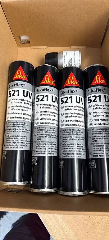 Sanitari: Sikaflex 521 UV – Nuovo e nell'imballaggio originale da Kerzers venduto da bergsuechtig