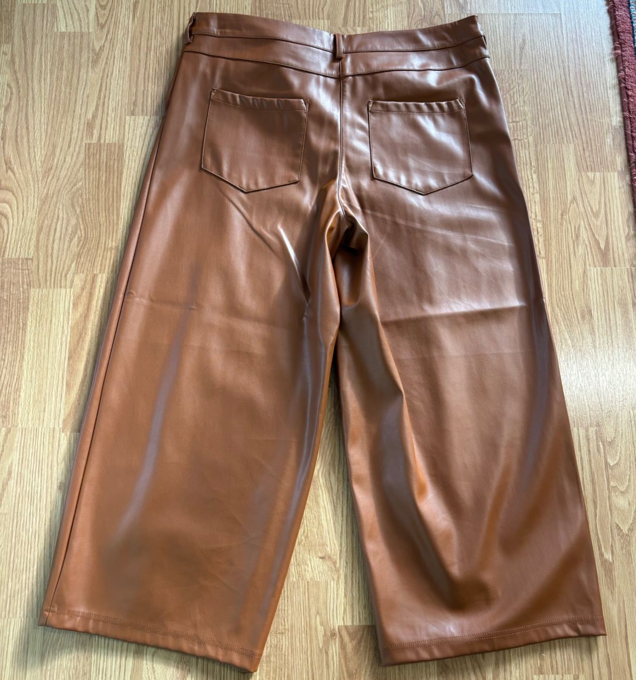 C&A Pantalons: C&A Leder Hose Braun | NEU – Neuf (Voir description) à Suhr par twt_gb7n 3