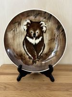 Vintage Wandteller Koala handbemalt Studio Anna Australian