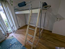 Hasena Hochbett - Loft bed, Metal frame