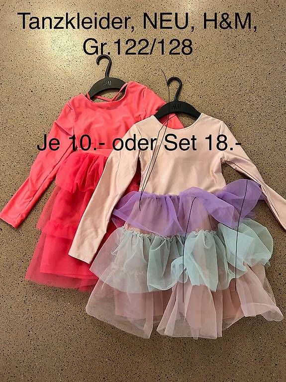 H&M Vestiti & Gonne: Tanzkleider NEU, Gr.122/128 – Usato da Zürich venduto da chi_hm68