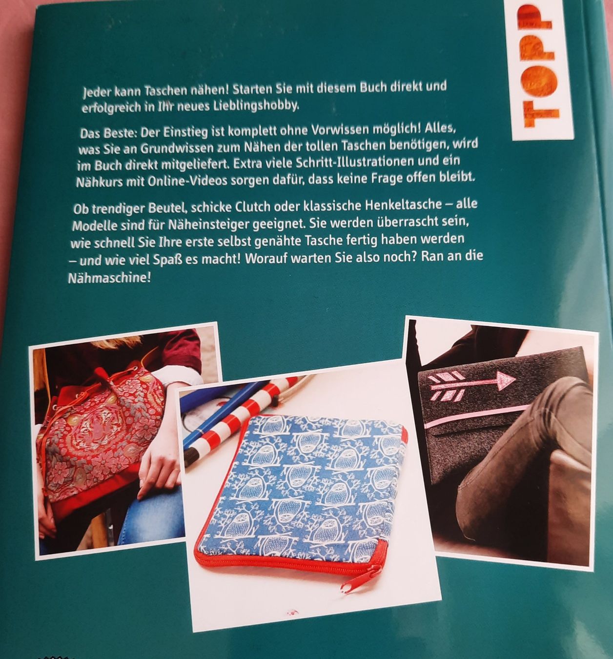 Bücher: TASCHEN nähen für EINSTEIGER – Neu (gemäss Beschreibung) aus Unteriberg von woe_yby8 1