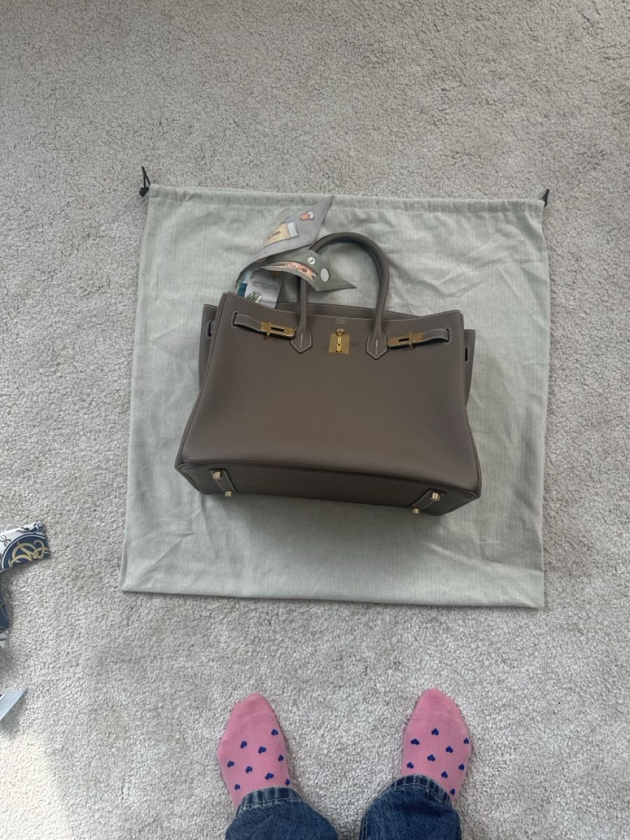 Hermès Borse: Hermes Dust Bag beige cotton – Usato da Richterswil venduto da L.Staudenmann 1