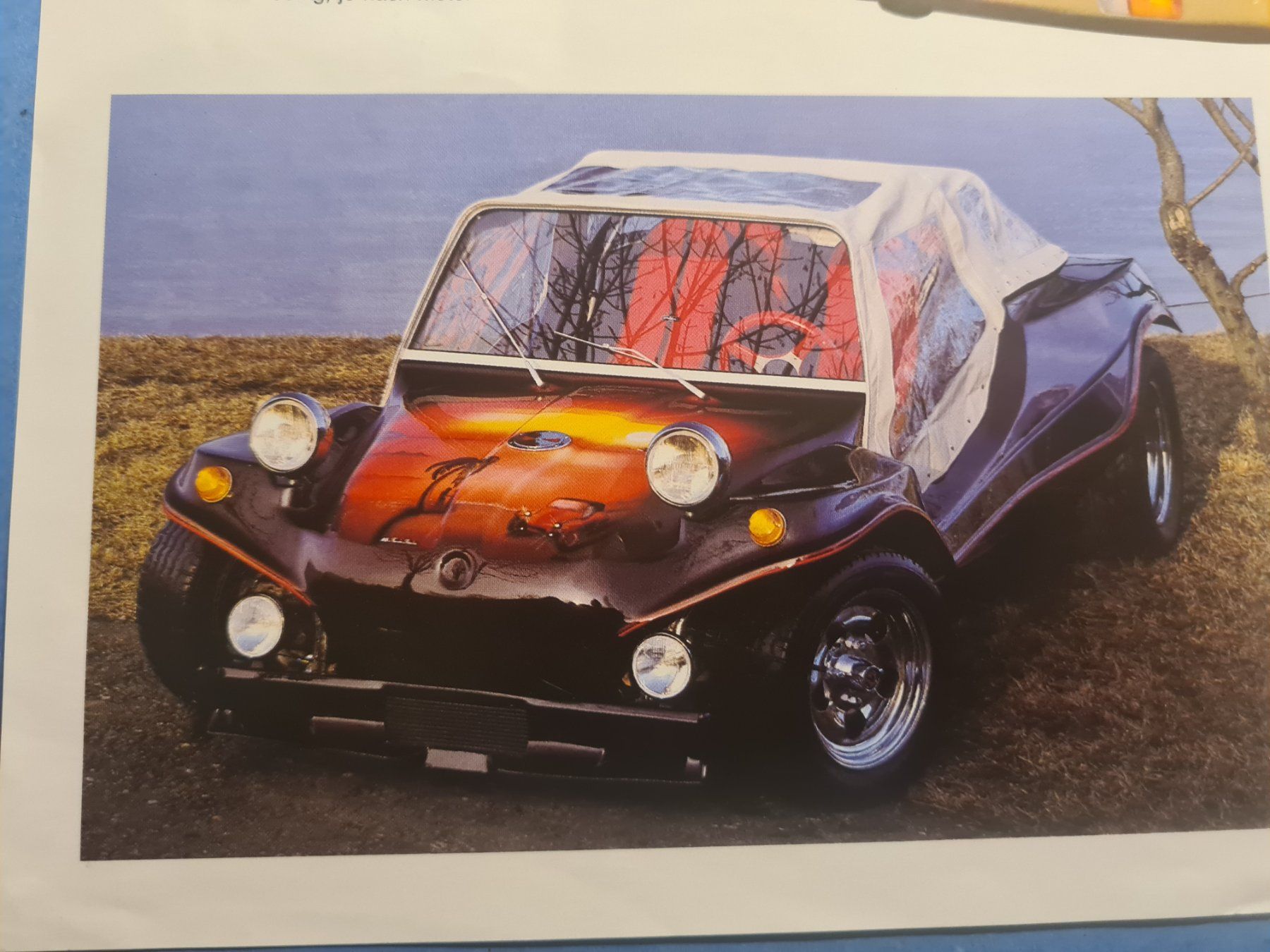 VW Documenti: ALBAR BUGGY VW KAFER PROSPECTUS VINTAGE – Usato da Bellevue venduto da BURGOLMANIA 2