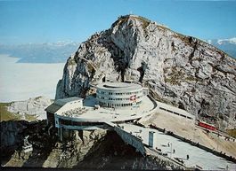 PILATUS-KULM Hotel Bellevue - Bahn Alpnachstad-Pilatus