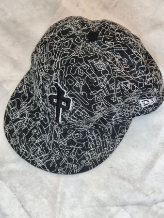 Cap New Era 59fifty, Gr. 7 55.8 cm, Schwarz Top