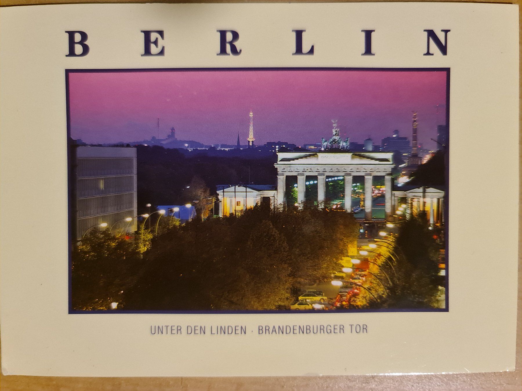 Cartoline postali: Ansichtskarte Berlin Deutschland – Usato da Dintikon venduto da Vexi