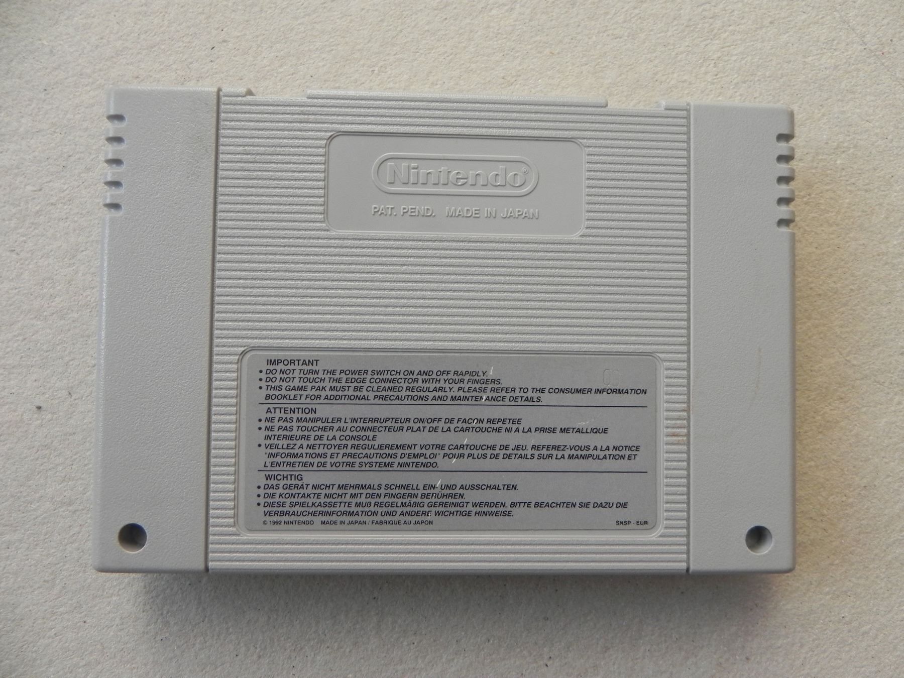 Nintendo Giochi: Super Nintendo SNES Bass Master Classic – Usato da Siebnen venduto da krimsie 1
