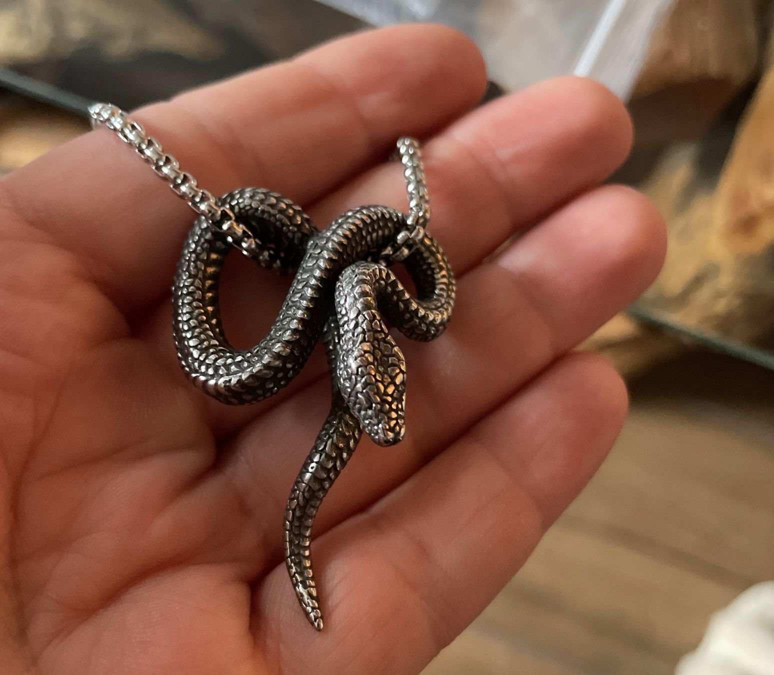 Ketten: Snake necklace – Neu und originalverpackt aus Aarburg von StavFashion 2