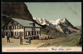 Grosse Scheidegg, Gasthaus mit Mettenber