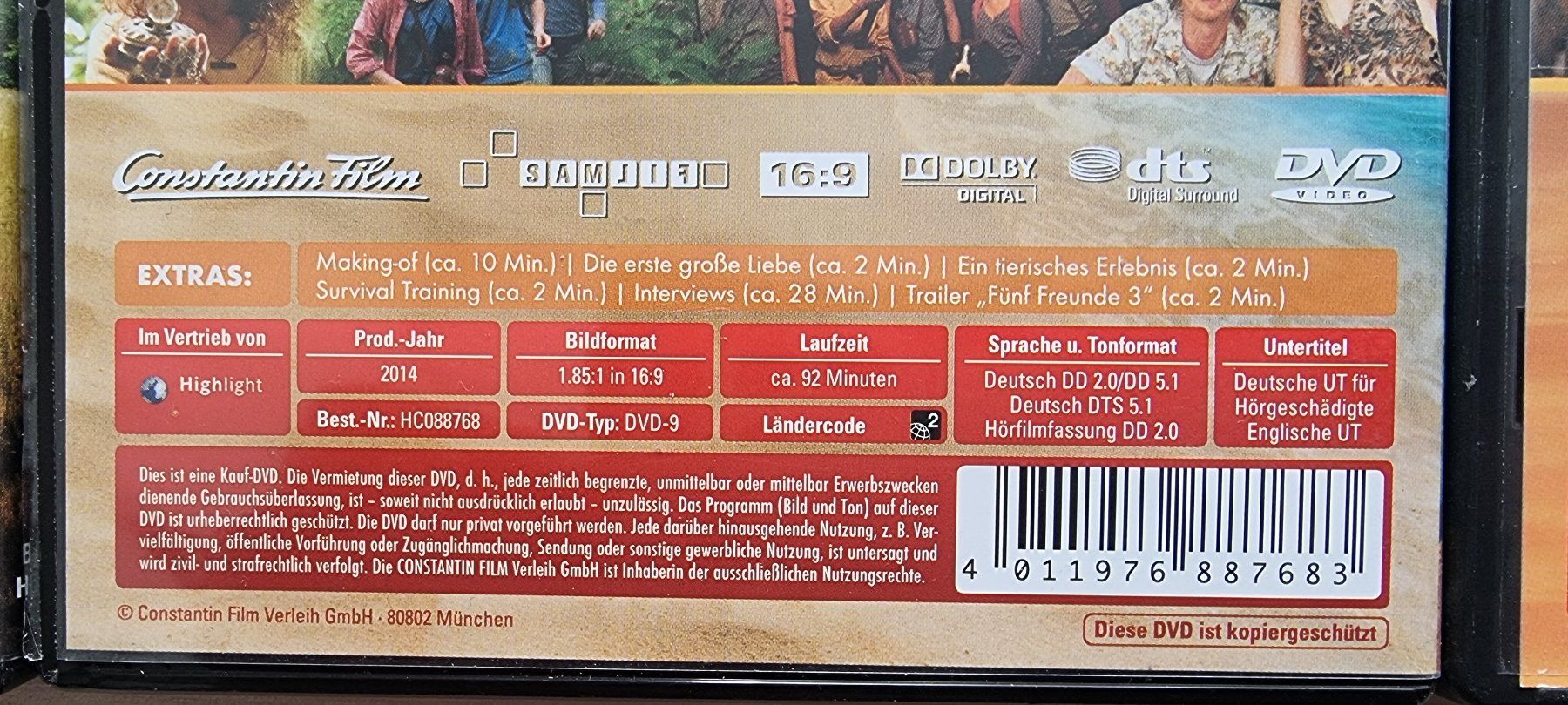 Tutti i DVDs: DVD Fünf Freunde Teil 2, 3, 4 – Usato da Oetwil am See venduto da fineli2 2