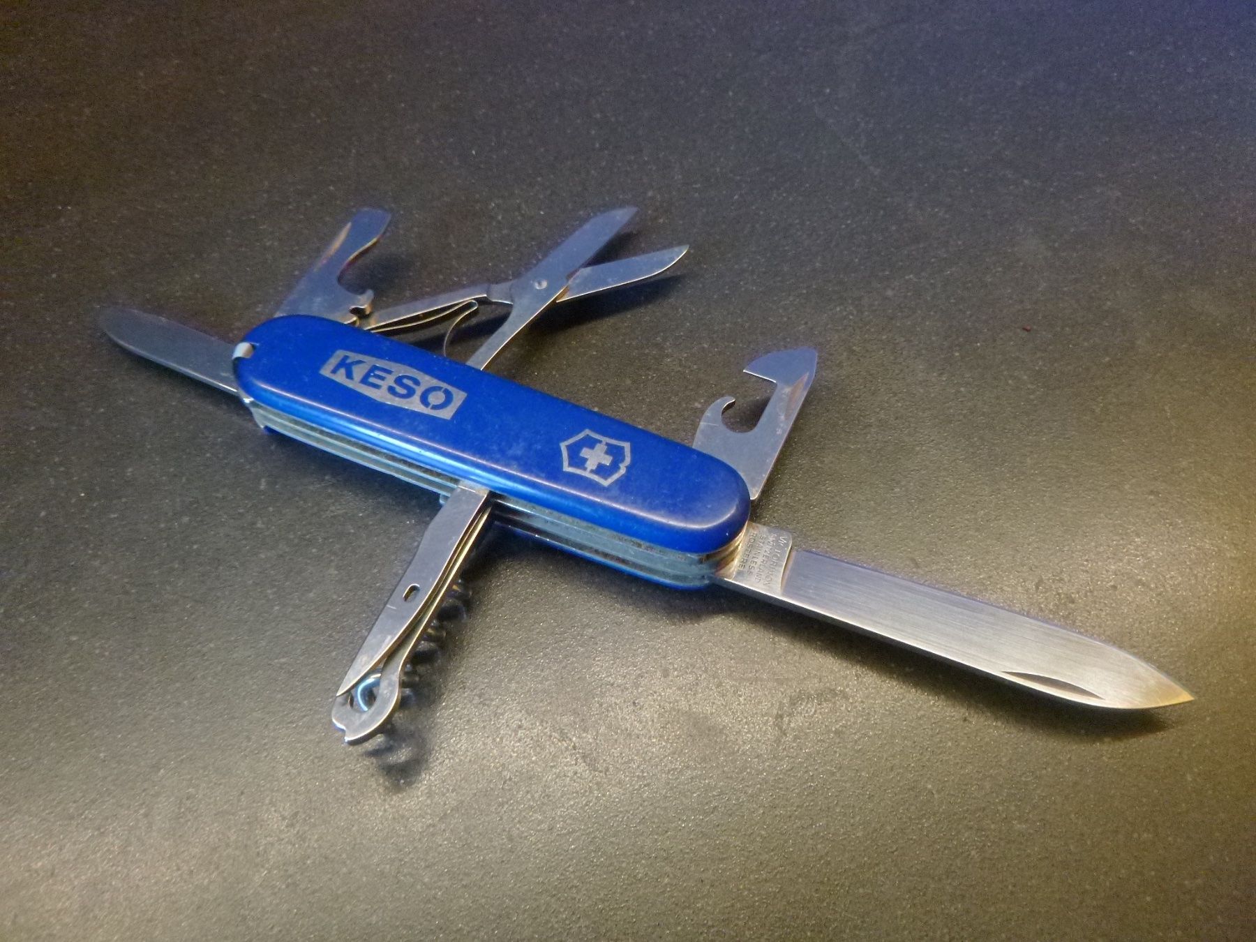 Victorinox Coltelli tascabile: Victorinox-Taschenmesser mit Schere – Usato da Freudwil venduto da Traktor57 3