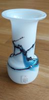 Rare 1980s Danish Glass Vase Candle Holder holmegaard