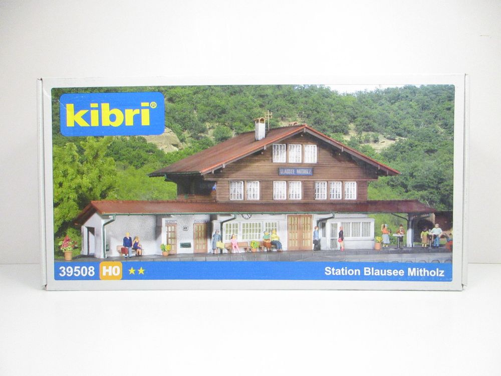 Estación de Paulinzella, Kit para montar, Escala H0. Marca Kibri, Ref