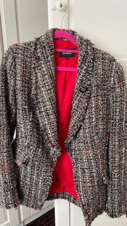 Desigual Jacke Tweed Grösse 36 Top Zustand