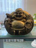 Buddha Figur, Glücksbringer aus Messing, Top Zustand! (52)