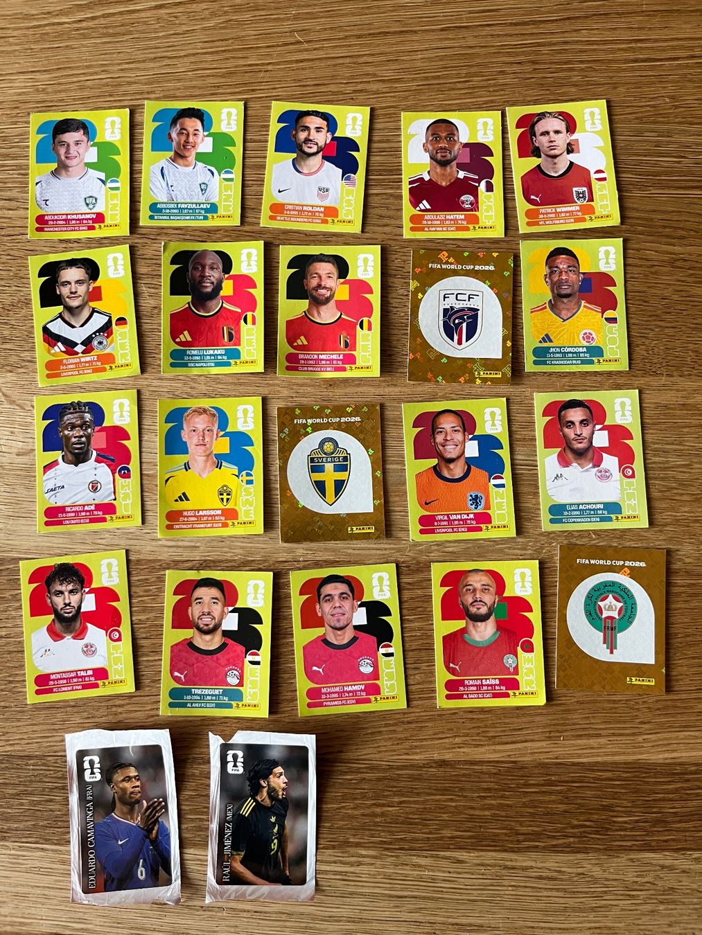 Panini Cartes à collectionner: Panini WM 2026 20 Bilder & 2 Cola Sticker – Neuf (Voir description) à Oberlunkhofen par zweistein05