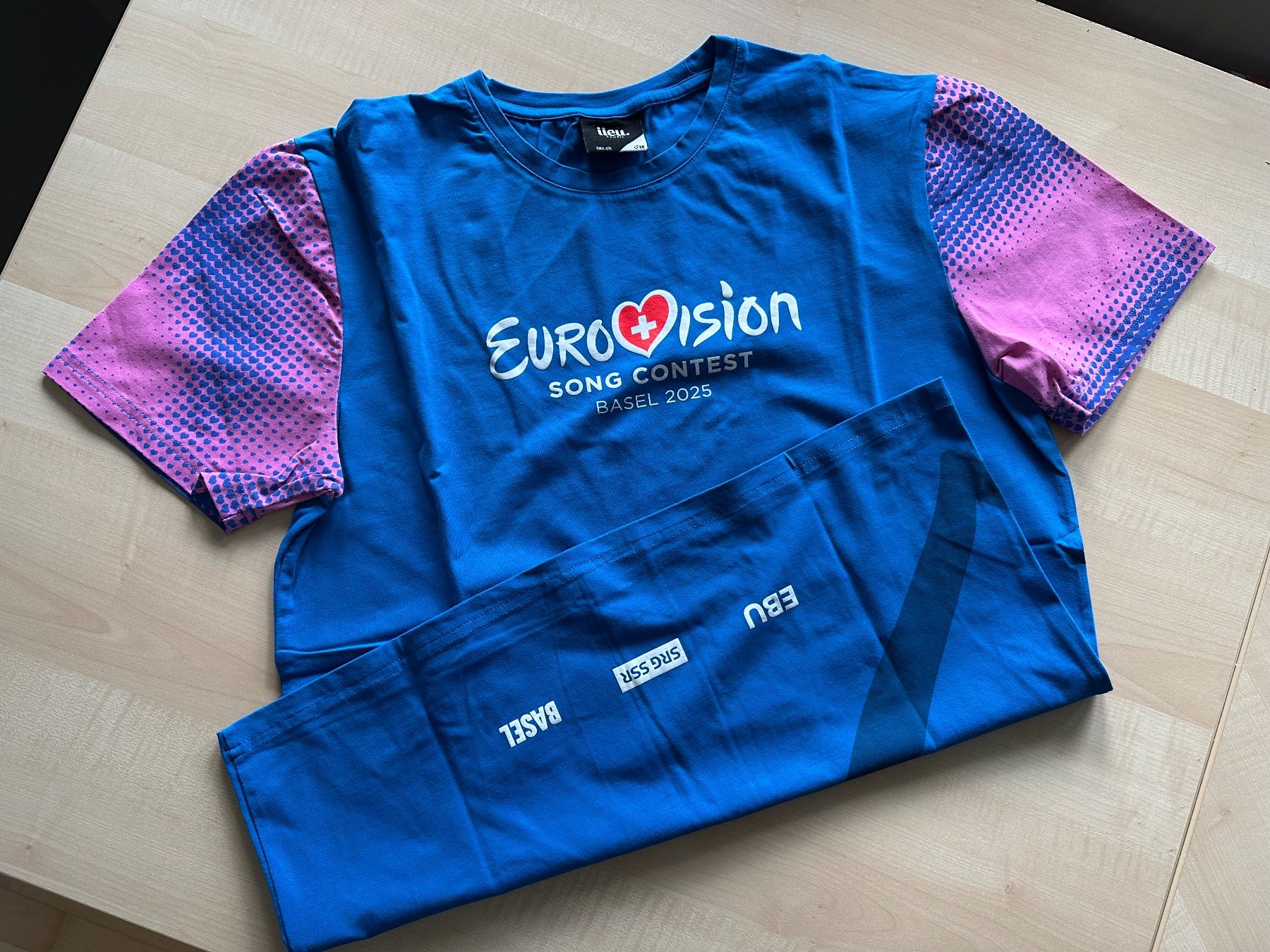 T-Shirts: T-Shirt ESC Basel 2025 – Gebraucht aus Kyburg von Gam7
