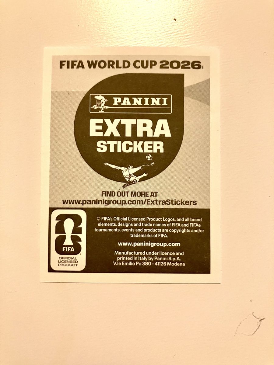 Panini Sammelbilder & Trading cards: Mbappé 2026 Extra Sticker Silber – Neu (gemäss Beschreibung) aus Heerbrugg von Logock 1