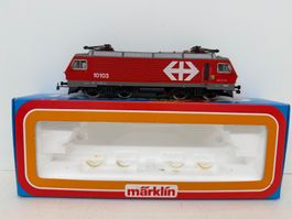 Spur H0 Märklin 3328 SBB re4/4 IV AC Analog Geprüft