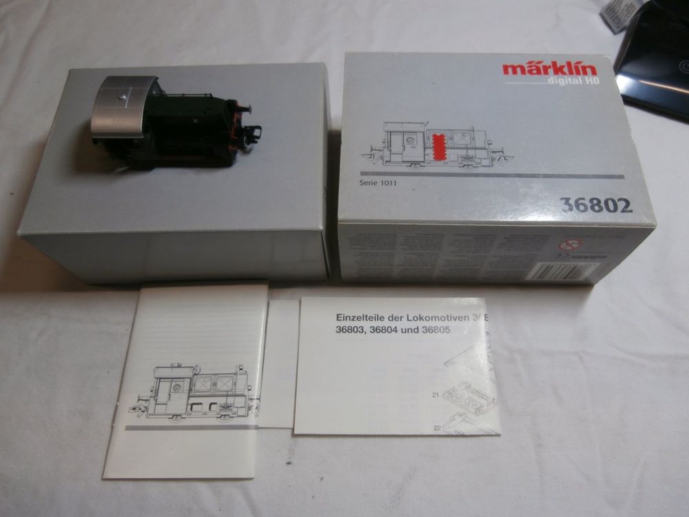 Locomotive HO CFL Marklin 36802 digital AC très bon état