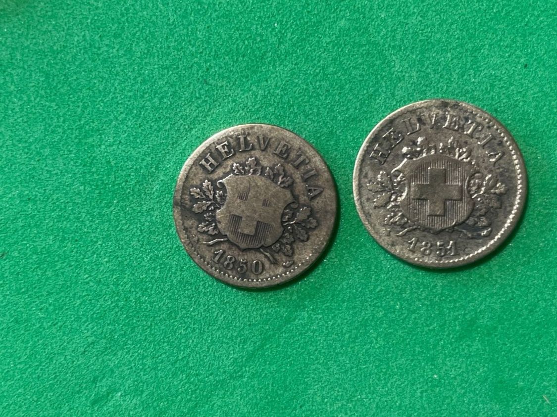 Tutti le monete: Lot 10 Rappen circa 1850 – Usato da Les Bayards venduto da Kreuch 3